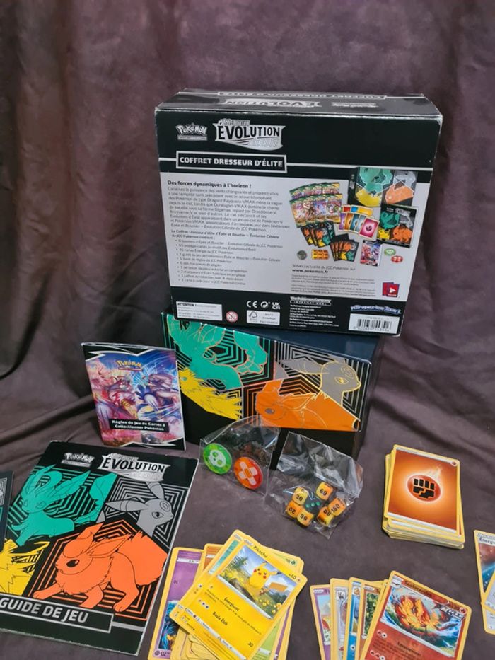 Etb pokemon épée & bouclier évolution céleste - photo numéro 3