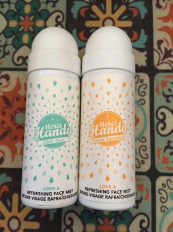 Lot de 2 brumes visage Merci Handy Neuve
