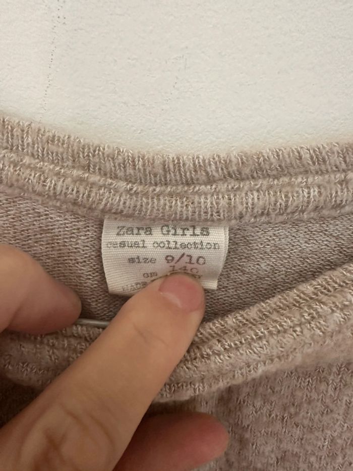 Pull Zara, girl, taille 10 ans - photo numéro 3