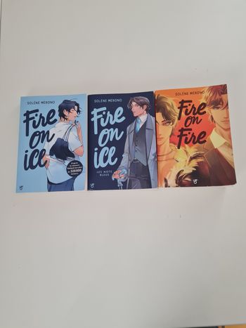 Trilogie "fire on ice" intégrale 