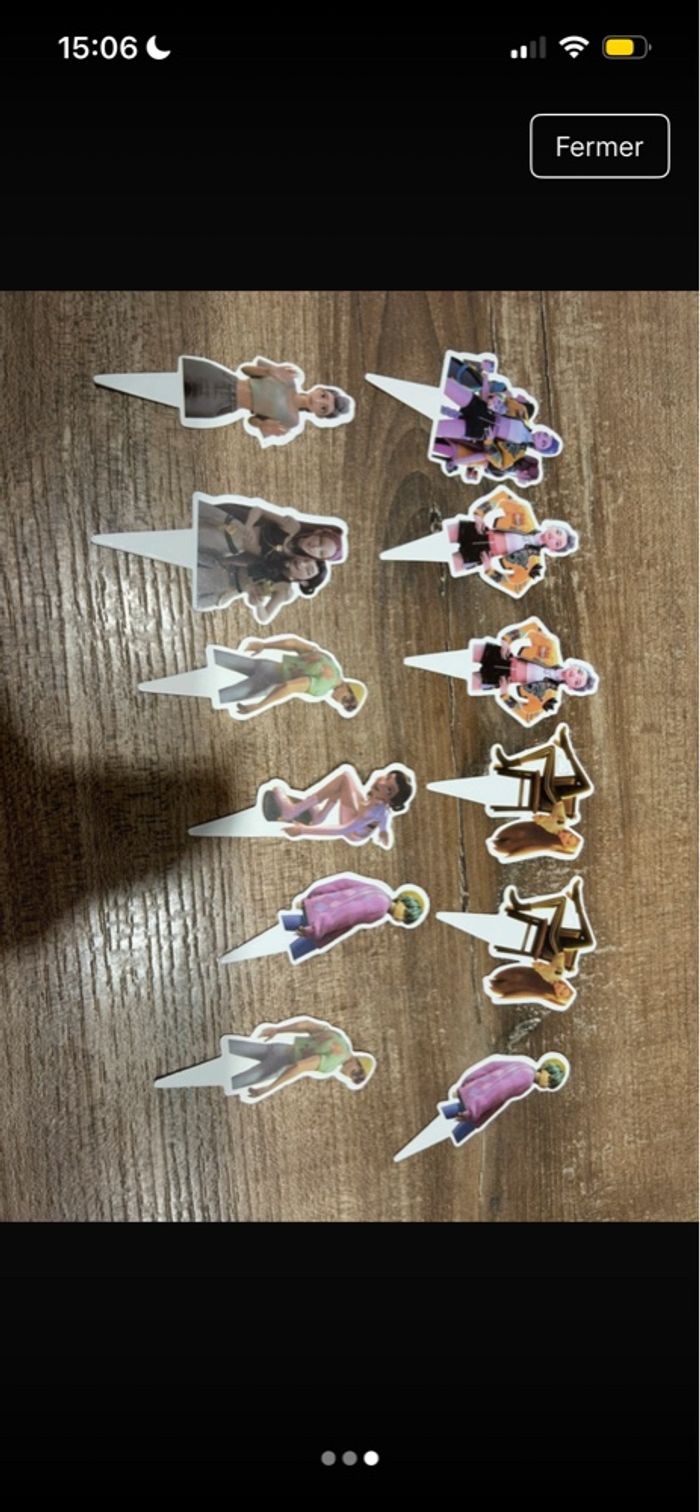 Topper cupcake K-pop - photo numéro 2