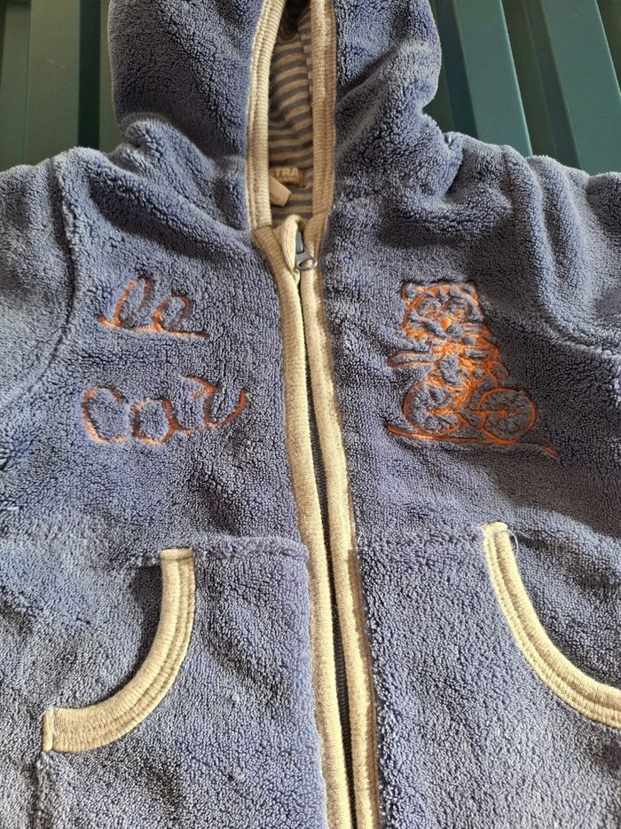 Veste polaire bleu - photo numéro 2