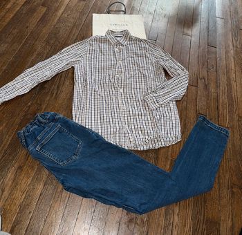 Chemise et jeans Cyrillus 16 ans