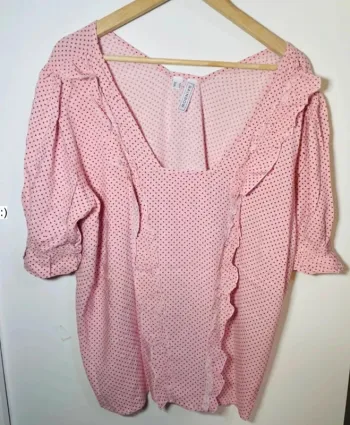Blouse femme rose taille 50 / rainbow