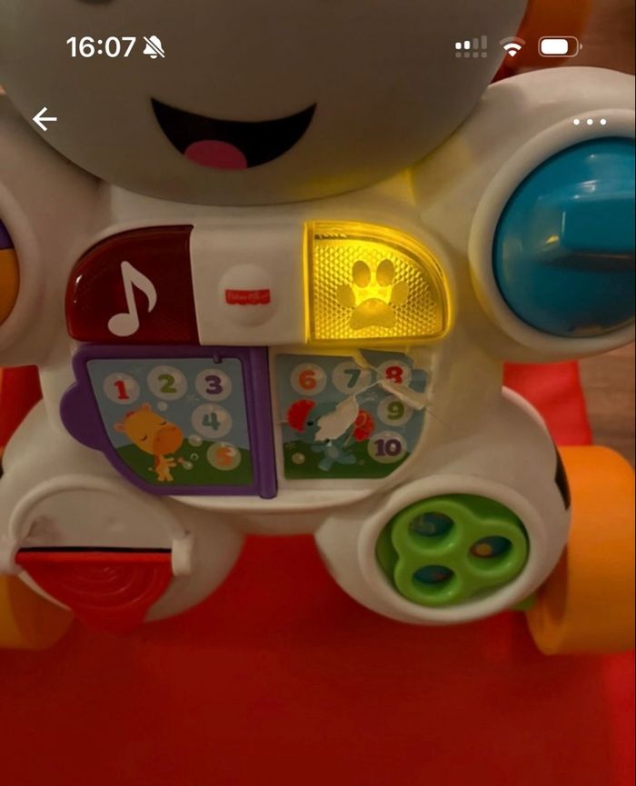 Trotteur zèbre Fisher Price - photo numéro 5