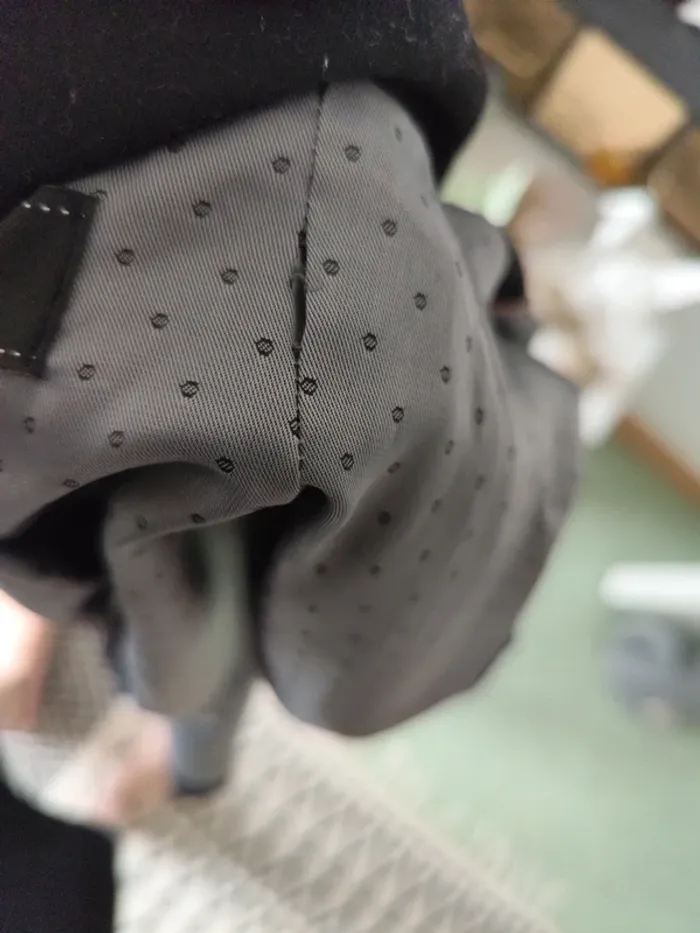 Veste blazer noire Mango - photo numéro 4