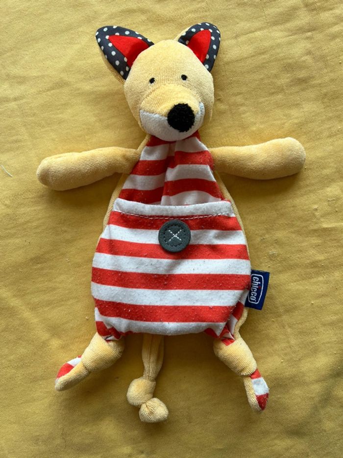 Peluche attache-tétine