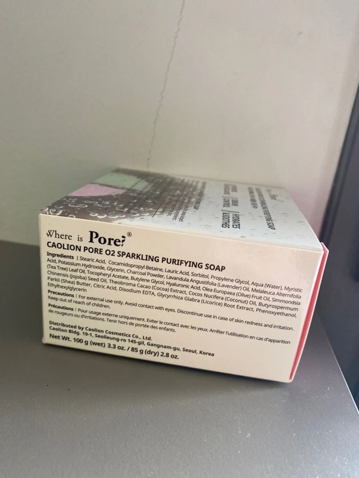 Caolion Pore 02 Sparkling Purifying Soap - photo numéro 3