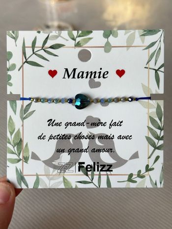 Bracelet perles Mamie