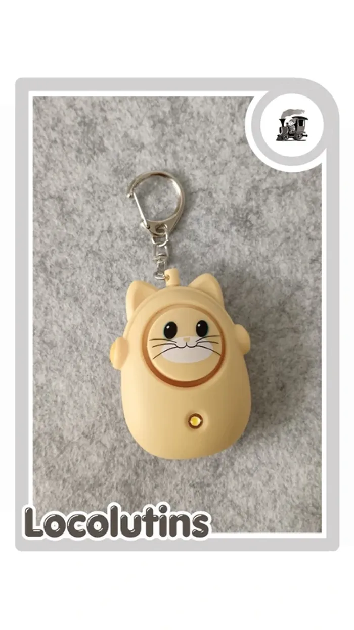 🚂 porte-clé alarme anti agression