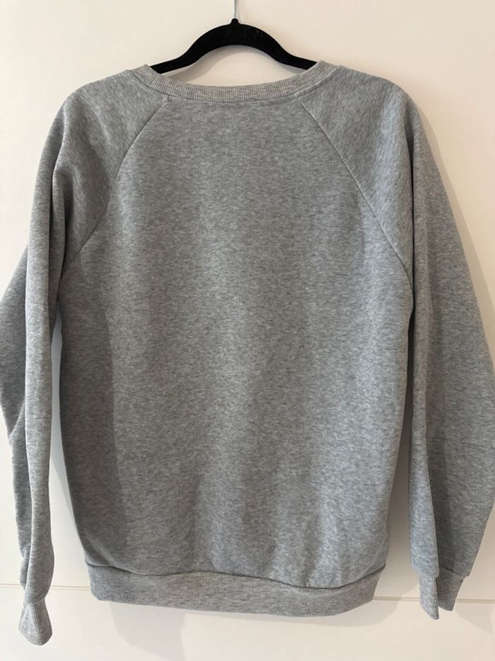 Sweat gris cœur léopard SHEIN – Taille M - photo numéro 4