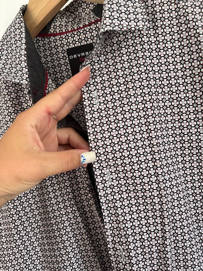 chemise à motifs devred taille S - photo numéro 4