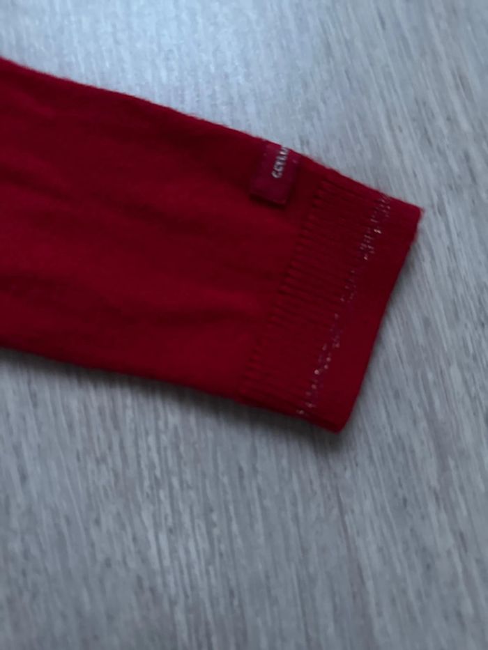 Gilet rouge catimini neuf 4ans - photo numéro 4