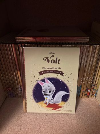 Livre Disney, mes Petit, livre d’or volts