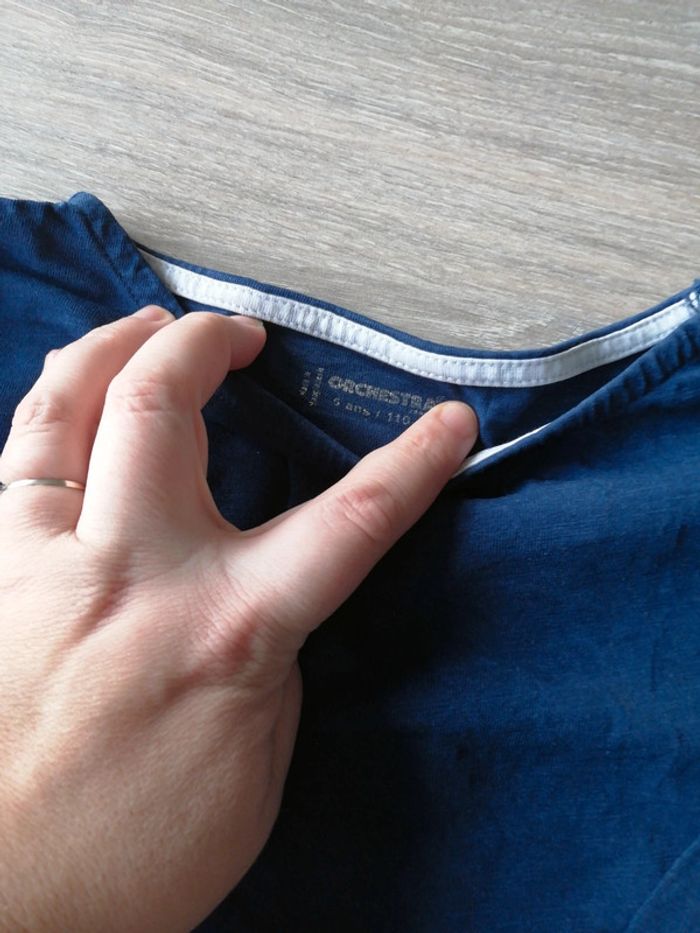 Lot de 2 tshirts ml 5 ans - photo numéro 2