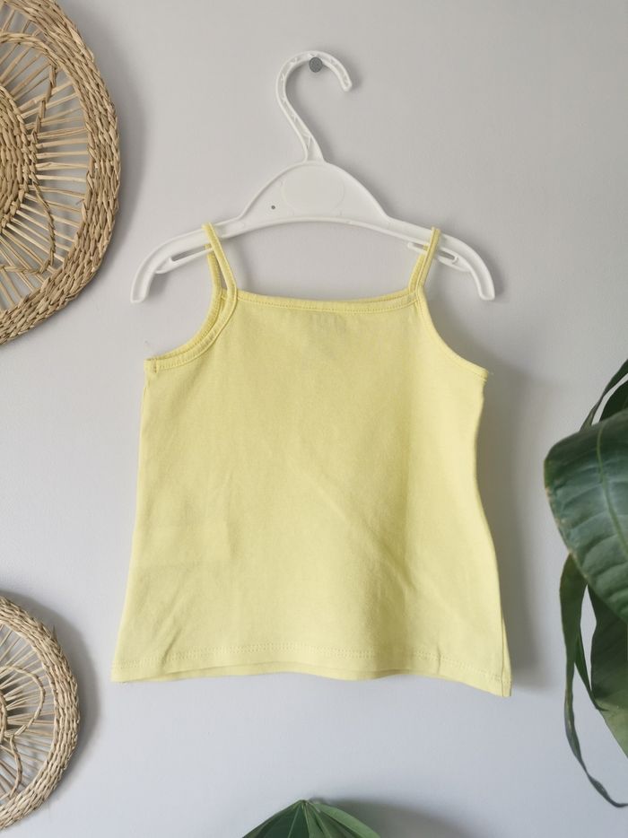 Débardeur jaune fines bretelles Orchestra 18 Mois - photo numéro 4