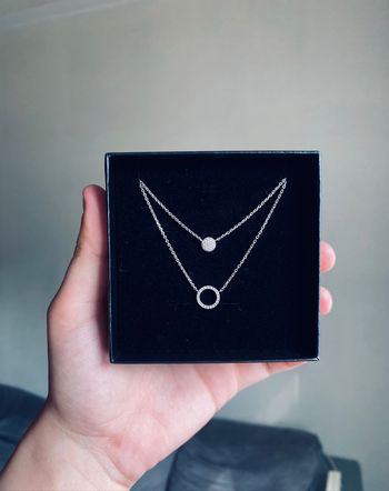 Collier argent Foucher