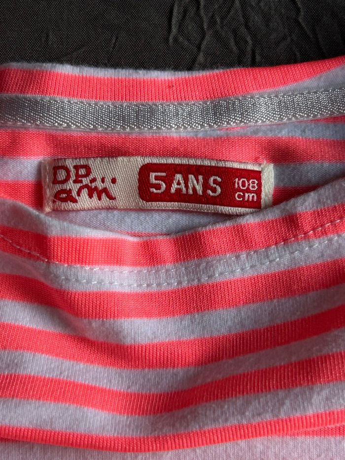 T-shirt manches longues mi-saison petite fille « DPAM » - photo numéro 2
