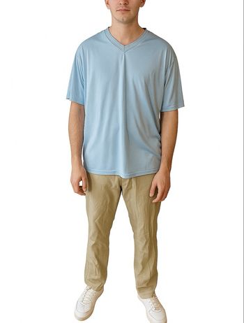 💜 Teeshirt bleu atlas for men taille 3xl 💜