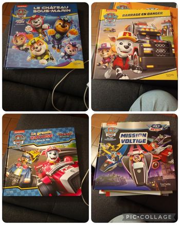 Lot de livres Pat Patrouille