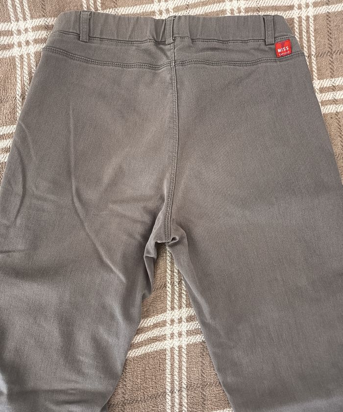 Jegging Gris Uni - Taille 38 / Miss Captain - photo numéro 5