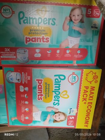 148 couche taille 5 pants premium protection