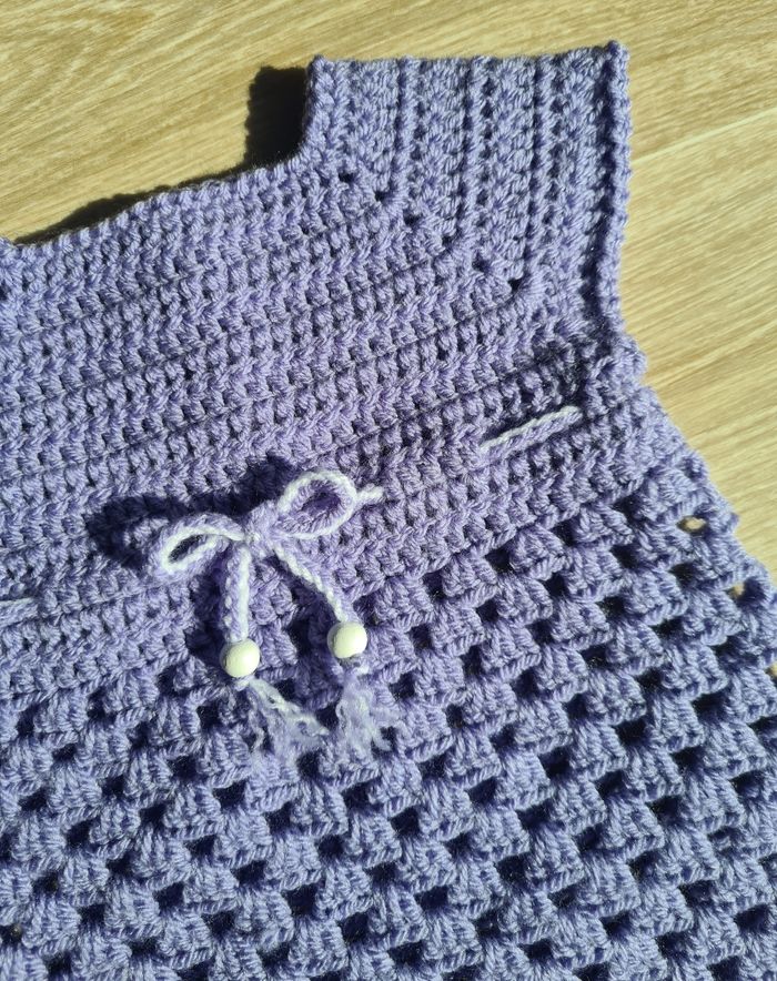 Robe au crochet - photo numéro 4