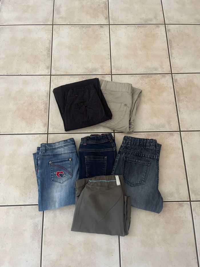 Lot pantalon/pantacourt