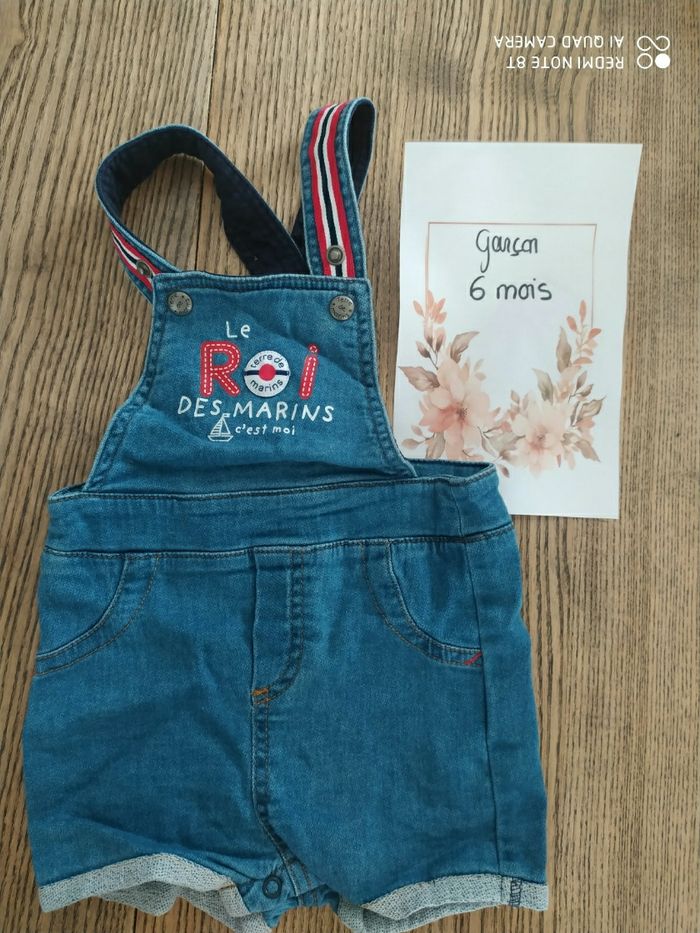 Salopette 6 mois Terre de marin