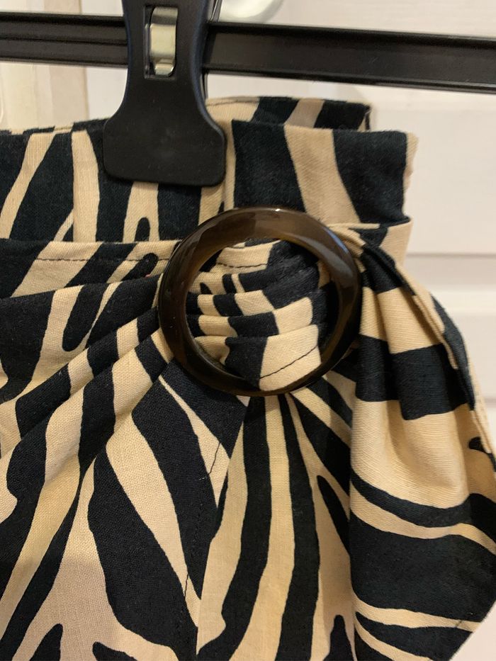 Jupe Sézane Katalina T38 zèbre neuve jamais portée - photo numéro 2
