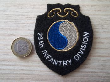 écusson 29e division d'infanterie (29th Infantry Division)