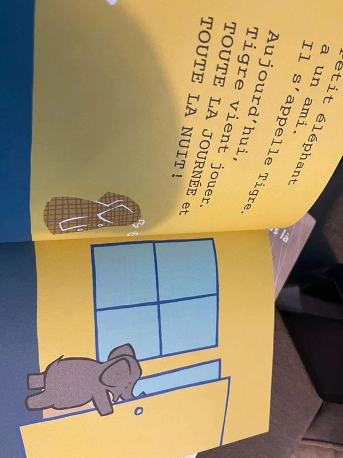 Livre école des loisirs petit éléphant à un ami - photo numéro 3