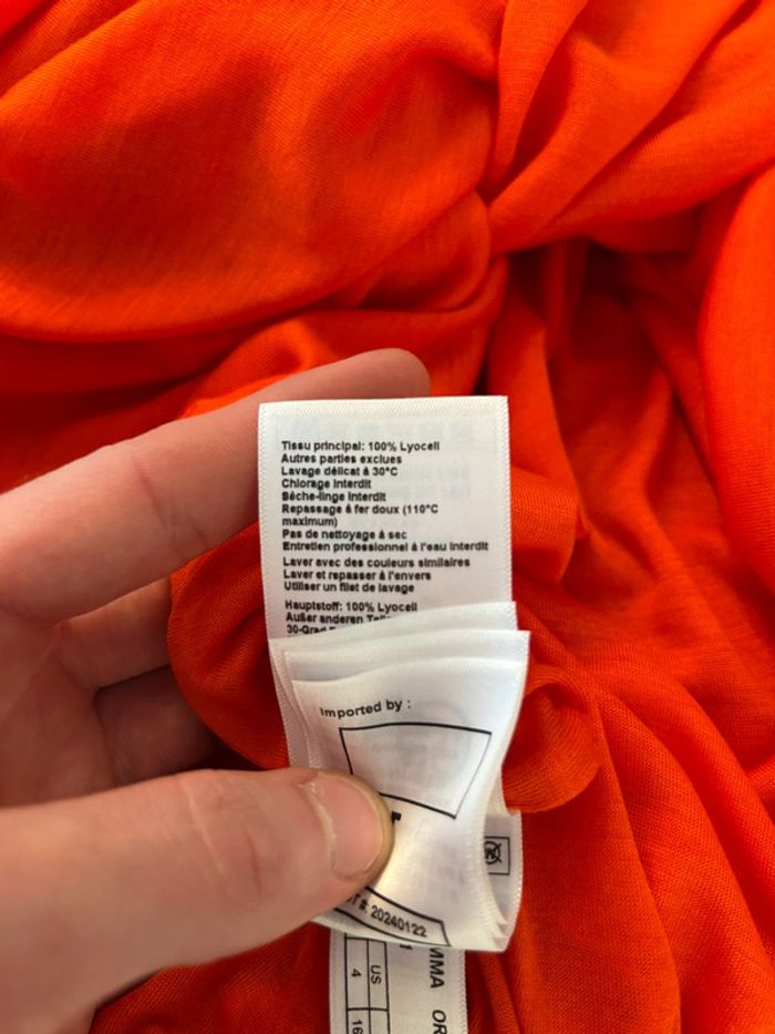 Robe d’été Ba&sh orange T1 / S neuve - photo numéro 10