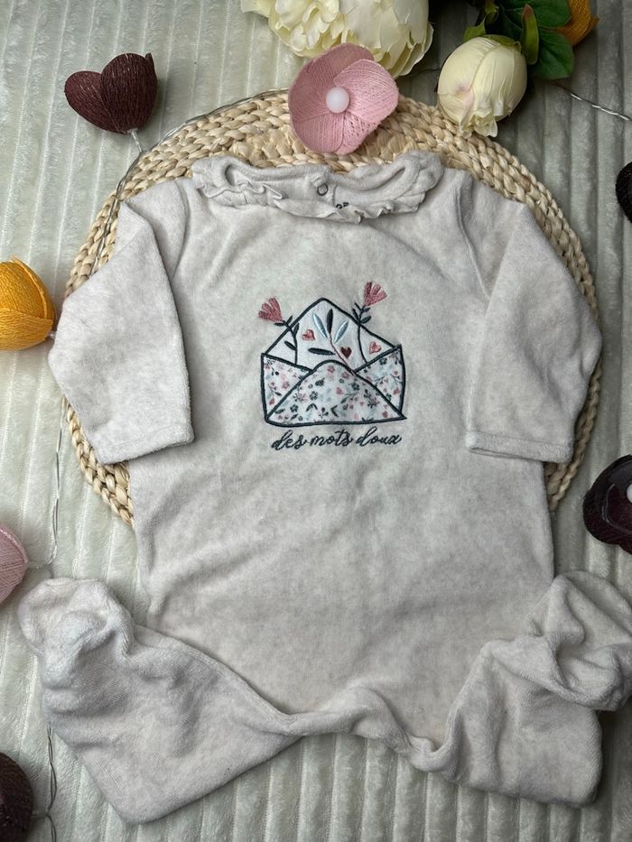 Pyjama Gémo 9 mois en velours