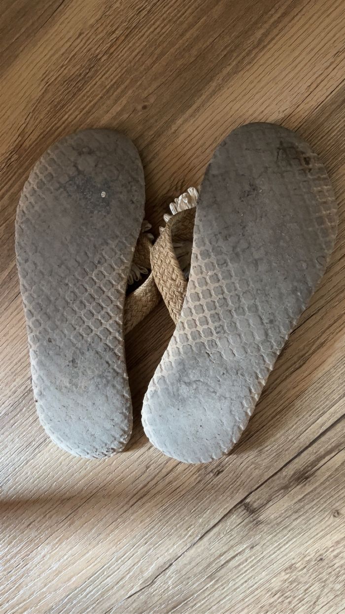 Tongs femme à fleur - photo numéro 3