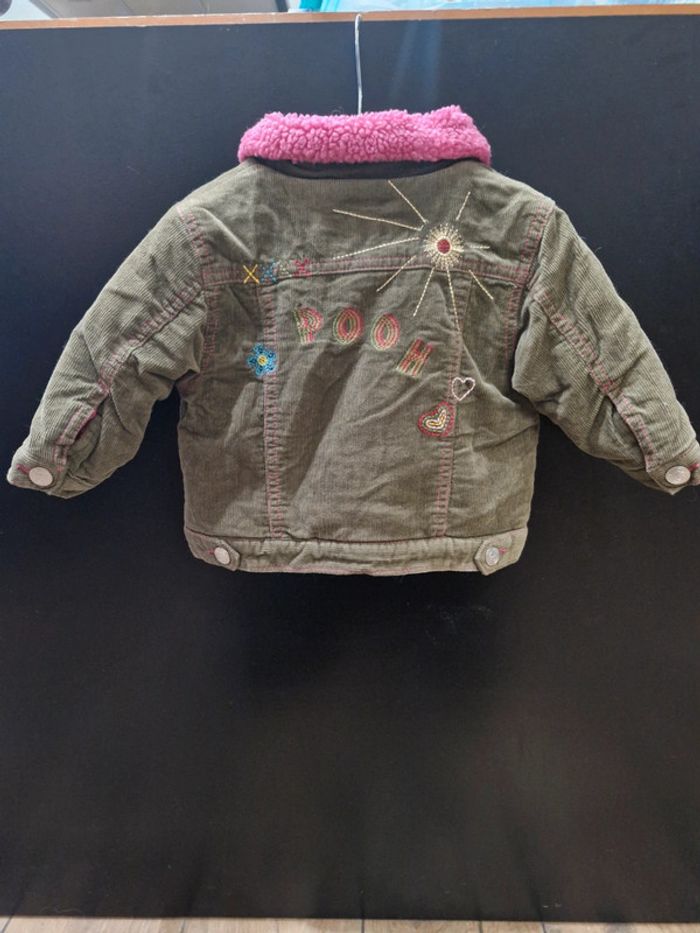 Manteau blouson velours chaud disney - photo numéro 2