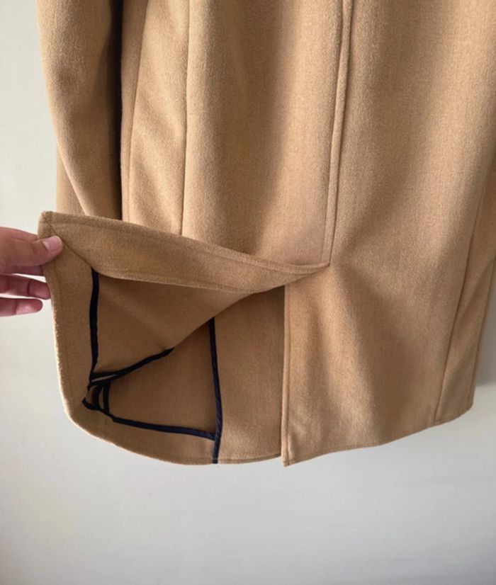 🧥Manteau long class Sisley homme camel - taille 42 - bon état - photo numéro 10