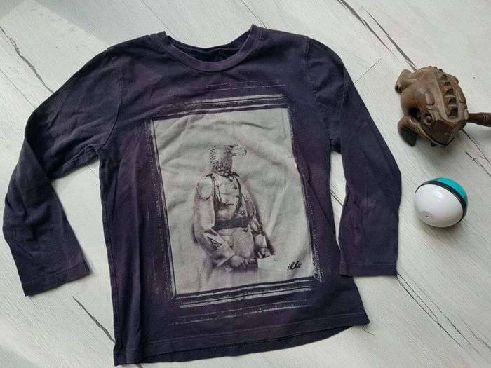 Tee shirt manches longues garçon 4 ans ikks