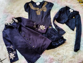 Ensemble le chic tunique bolero veste marine