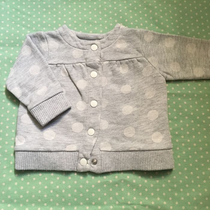 Gilet petit bateau 6mois gris