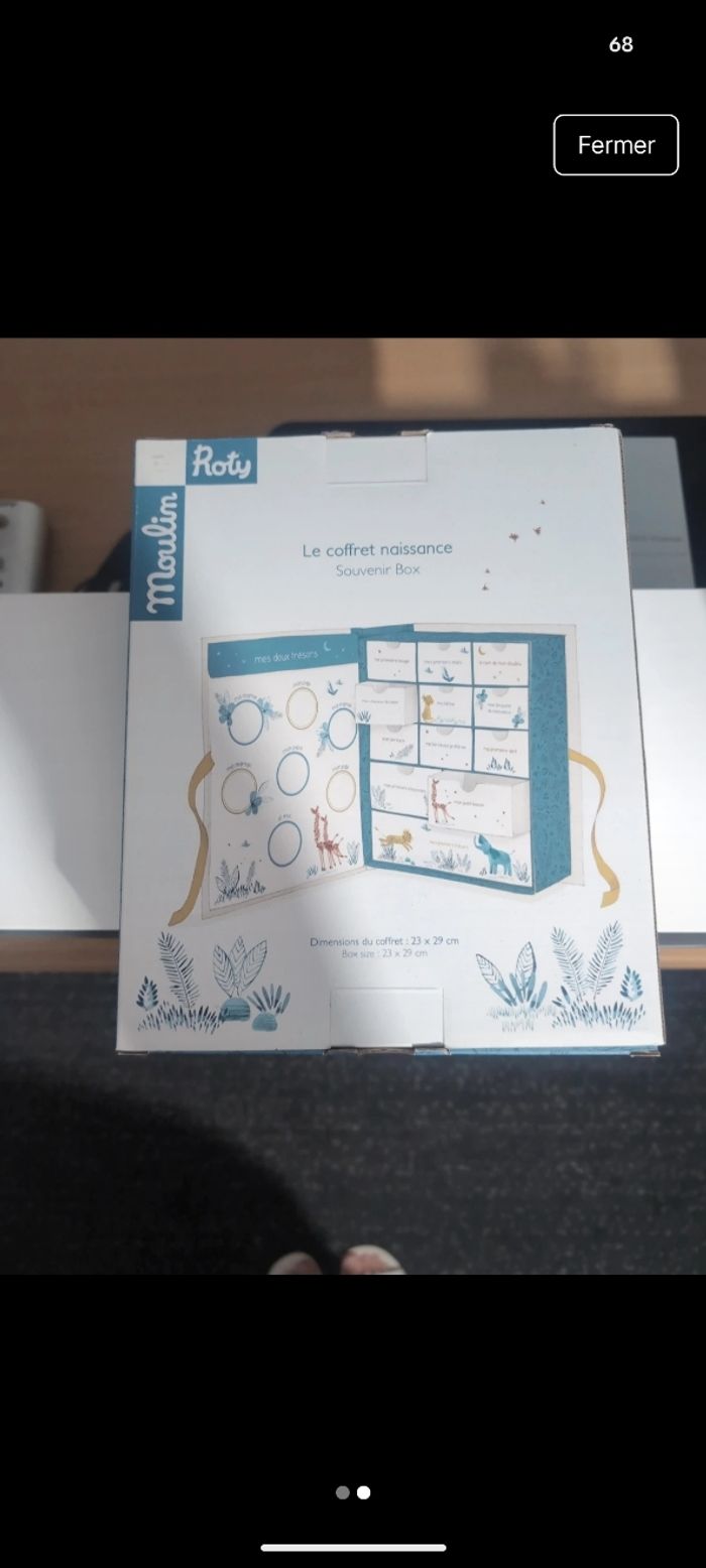 Coffret naissance moulin roty - photo numéro 2
