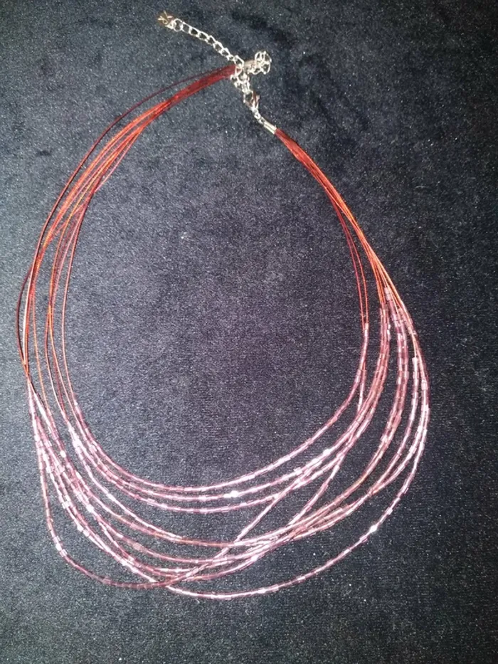 Collier fantaisie Plusieurs rang