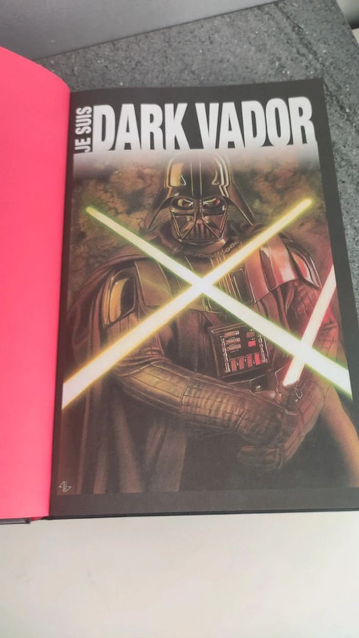 Livre BD star Wars je suis dark Vador excellent état broché - photo numéro 4
