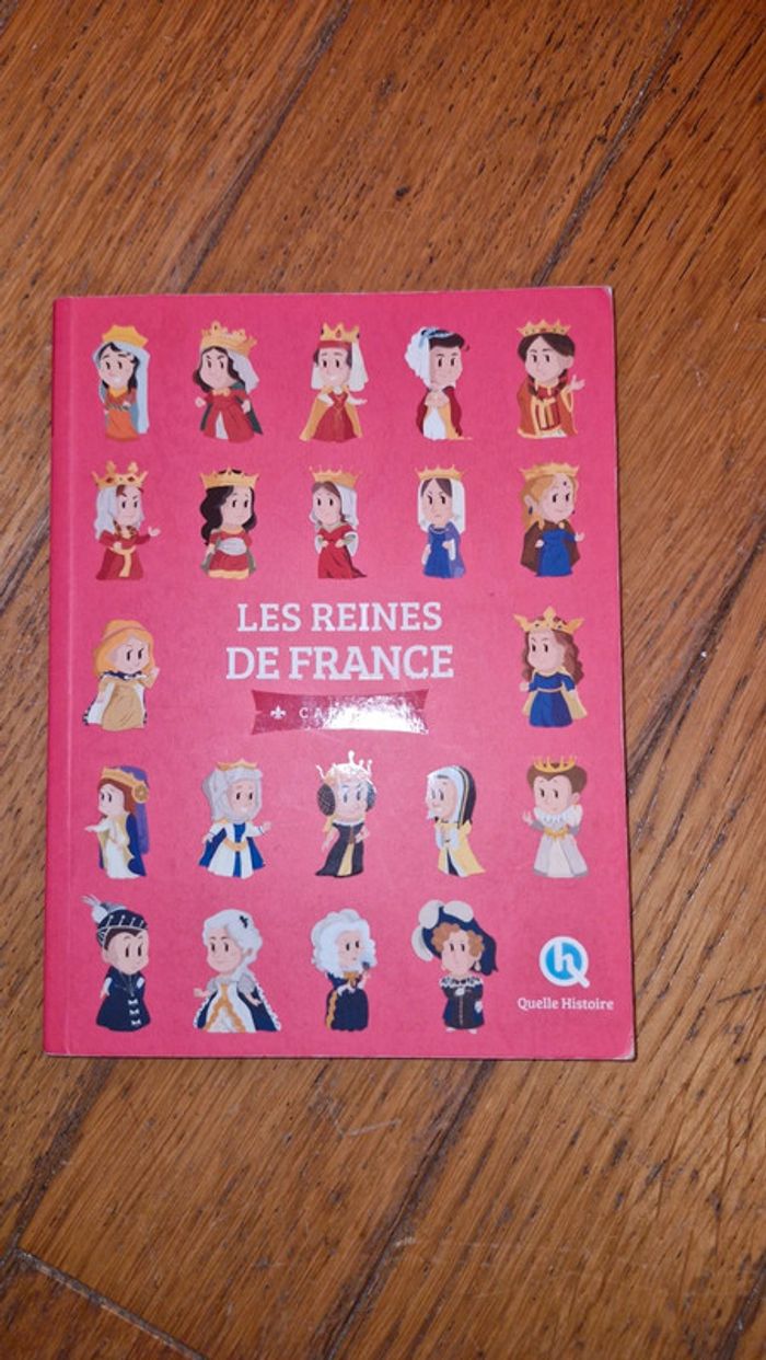 Quelle histoire / les reines de France/ carnet