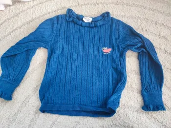 Pull fin tape à l'oeil 2 ans