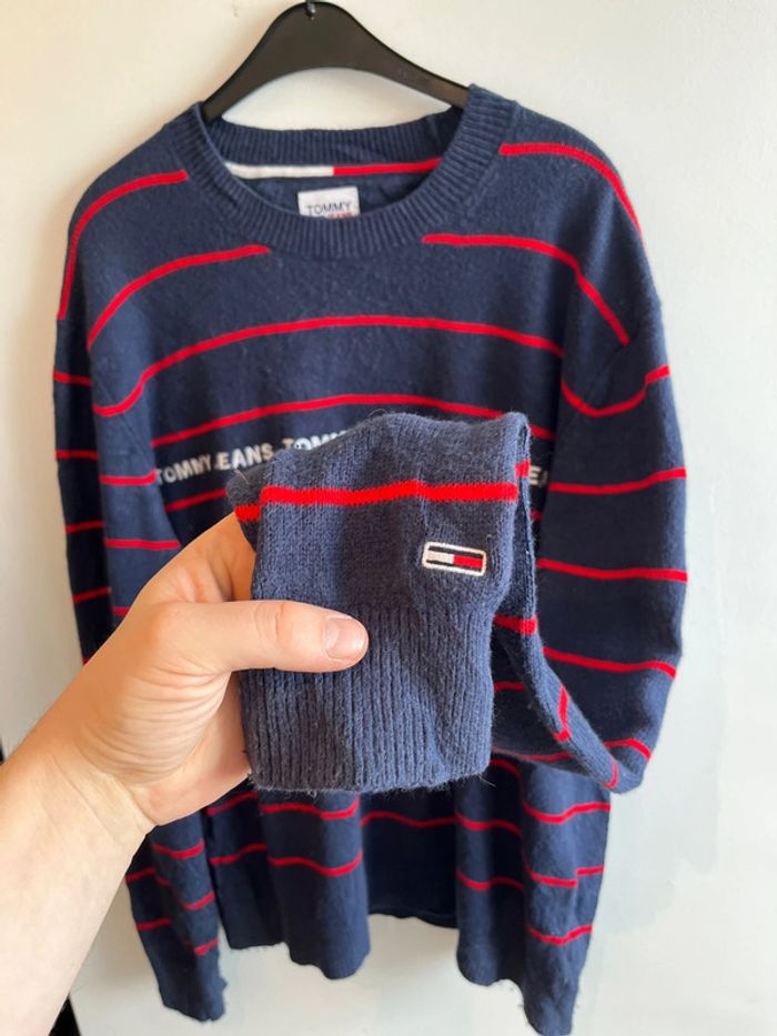 Pull tommy Hilfiger Taille L Homme - photo numéro 3