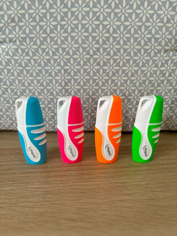 Pack de 4 Minis Surligneurs "Pocket"