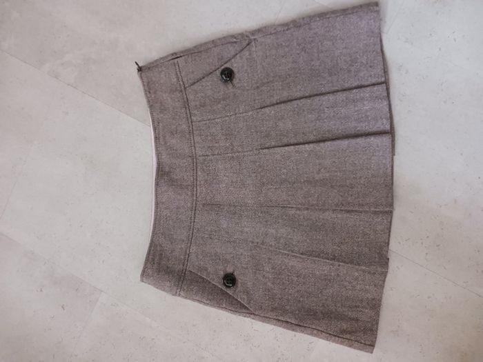 jupe chinée marron taille 36 Esprit - photo numéro 1