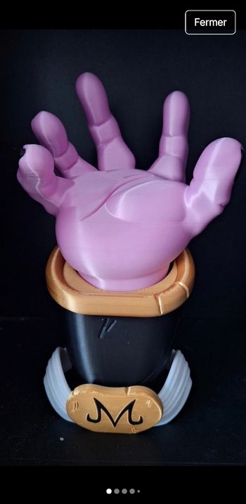 Porte Manette Majin boo Dragonball Z