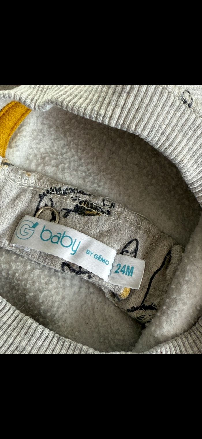 Sweat Dinosaure 24 mois - photo numéro 5